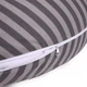 Подушка для беременных и кормления MirSon №5016 Color Line 17-0601 Stripe Gray 30х170 см (2200010969764) - изображение 7
