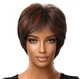 Парик короткий Dark Brown, термоволокно - изображение 2
