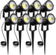 Світлодіодні садові ліхтарі для газонів ландшафтних доріжок LED 5 W IP65 / 12 В 4000К - зображення 7