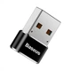 Переходник Baseus Type-C to USB black - изображение 13