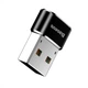 Переходник Baseus Type-C to USB black - изображение 15