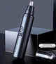 Тример для носа та вух Nose hair trimmer А11 на акумуляторі з USB зарядкою чорний - зображення 3