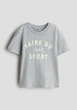 Футболка серая Faire du Sport H&M 98-104см (400010424) - изображение 1