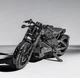 Детский металлический 3D пазл Motorcycle сборная фигурка - конструктор в виде мотоцикла / байка для взрослых и детей (14+), серебристый (103616575) - изображение 4