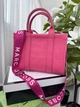 Сумка жіноча шопер малиновий Tote Bag великий - зображення 1
