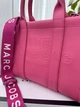 Сумка жіноча шопер малиновий Tote Bag великий - зображення 2