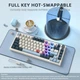 Игровая клавиатура Attack Shark K85 Rapid Trigger (Магнитные свитчи) (RGB) Синий - изображение 3