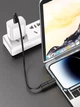 Набор 4в1 переходников адаптеров Borofone переходник USB Lightning MicroUSB с кабелем Type-C to Type-C в кейсе, 60W - изображение 8