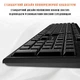 Набор Combo MEETION 2in1 Keyboard, Mouse USB Corded MT-C100, RU, EN раскладки, black - изображение 9