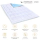 Одеяло шерстяное MirSon №1355 Valentino Hand Made Демисезонное 155x215 см (2200001531970) - изображение 13