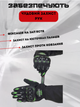 Мотоперчатки Monster MS-5529-M (PL, PVC, размер 2XL, черный-салатовый) - изображение 2