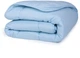 Ковдра MirSon зимова 110x140 см антиалергенна BamBoo Супер Тепла №1643 Eco Light Blue (2200002652926) - зображення 5