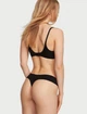 Трусики стрінги Victoria's Secret No-Show Thong Panty Black S - зображення 3