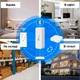 Датчик температуры и влажности воздуха Tuya THB2 с Bluetooth 5.0, термометр / гигрометр / термогигрометр, белый (85971148) - изображение 4