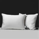 Подушка MirSon №1027 Silver Cloud Шелковая низкая 60x60 см (2200010363807) - изображение 8