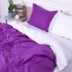 Наволочка с ушками MirSon Satin Stripe 30-0009 + 30-0001 Belinda 70x70 см (2200005257999) - изображение 6