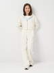 Подростковый спортивный костюм (толстовка + штаны) для девочки Minoti 22fleece64 42922TEN 158-164 см Белый (5063025474510) - изображение 1