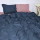 Наволочка с ушками MirSon Satin Stripe 30-0020 + 30-0007 Edarin 70x70 см (2200005265796) - изображение 2