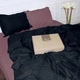 Наволочка с ушками MirSon Satin Stripe 30-0021 + 30-0008 Dorimel 70x70 см (2200005267998) - изображение 2
