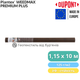 Геотекстиль для боротьби з бур'янами Plantex Premium Plus 1,15х10 м, 11,5 м2, 125 г/м2, коричневий - зображення 4