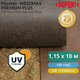 Геотекстиль для боротьби з бур'янами Plantex Premium Plus 1,15х10 м, 11,5 м2, 125 г/м2, коричневий - зображення 10