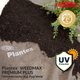 Геотекстиль для боротьби з бур'янами Plantex Premium Plus 1,15х10 м, 11,5 м2, 125 г/м2, коричневий - зображення 11