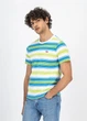 Футболка чоловіча Levi's original housemark fizzy stripe tee 566050170 М Swedish Blue (5401128008254) - изображение 3