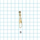 Застібка Golden Catch поплавець 3015BN S, в уп. 5 шт. (3KB5069) - зображення 2