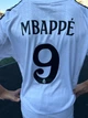 Футбольная форма детская Реал Мадрид (Real Madrid) Mbappe 9 2024-2025 домашняя бело-черная 155-165 см F0033 - изображение 9