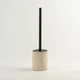 Йоржик для унітаза MBM MY HOME Porto BA-35 BEIGE/BLACK - зображення 2