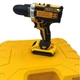 Шуруповерт аккумуляторный AT-CD2106 с набором инструментов 24V 2xАКБ в Кейсе Yellow (3_06247) - изображение 4