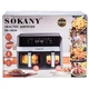 Аерогриль фритюрниця мультипіч SOKANY SK10008 SK-10034 на 11 літрів сенсорна чорний - зображення 6