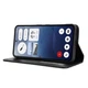 Чохол-книжка Deexe Retro Style для Nothing Phone (3a) - Black - зображення 6