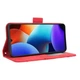 Чохол-книжка з кишеньками Deexe Wallet Stand для Blackview Color 8 / Oscal Modern 8 - Red - зображення 4