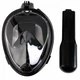 Маска для підводного плавання дайвінгу Tribord Easybreath Black Водолазна маска з кріпленням для камери - изображение 3