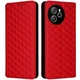 Чохол Deexe Rhombus Book для Blackview Shark 8 / Oscal Tiger 12 - Red - зображення 1