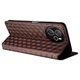 Чохол Deexe Rhombus Book для Blackview Shark 8 / Oscal Tiger 12 - Brown - зображення 4