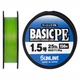 Шнур Sunline Basic PE HG 150m (салатовый) #1.5/0.209mm 25LB 11kg(Max) - изображение 1