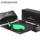 Поляризационные солнцезащитные очки для мужчин и женщин KINGSEVEN 795 Black Green - изображение 1