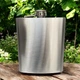 Фляга з нержавіючої сталі Hip Flask 12Oz/355ml під гравіювання - зображення 2
