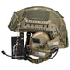 Комплект: тактический шлем Sestan-Busch Helmet BK-ACH-HC, наушники Earmor М32, усиленные крепления типа «чебурашка», кавер, цвет койот L - изображение 6