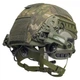 Комплект тактический шлем Sestan-Busch Helmet BK-ACH-HC, наушники Earmor М32, усиленные крепления типа "чебурашка" Олива, кавер. M - изображение 5
