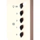 Витяжка купольна ELEYUS Bora 1200 LED SMD 60 BG (1200 м3/год, 3 швид., кнопкове кер.) 150602 - изображение 4