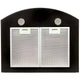 Витяжка купольна ELEYUS Bora 1200 LED SMD 60 BL (1200 м3/год, 3 швид., кнопкове кер.) 150603 - изображение 3