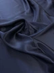 Ткань Шелк натуральный темно синий 82г/м2 140см 1пог.м(19ММ-navy blue) - изображение 2
