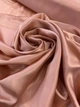 Тканина Шовк натуральний темно пудровий 82г/м2 140см 1пог.м(19ММ-rose gold) - зображення 1