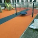 Гумове покриття М'який асфальт EcoPlay 1 м.кв. (10 мм) - Помаранчевий - зображення 3