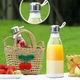 Блендер пляшка Mini Juicer портативний для смузі на акумуляторі 350 мл - зображення 15