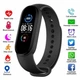Смарт Часы Smart Band M5 Band Smart Watch шагомер, фитнес браслет, черные - изображение 4