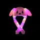 Светящаяся шапка с двигающими ушками Единорог Pikachu toys soft toys with led - изображение 2